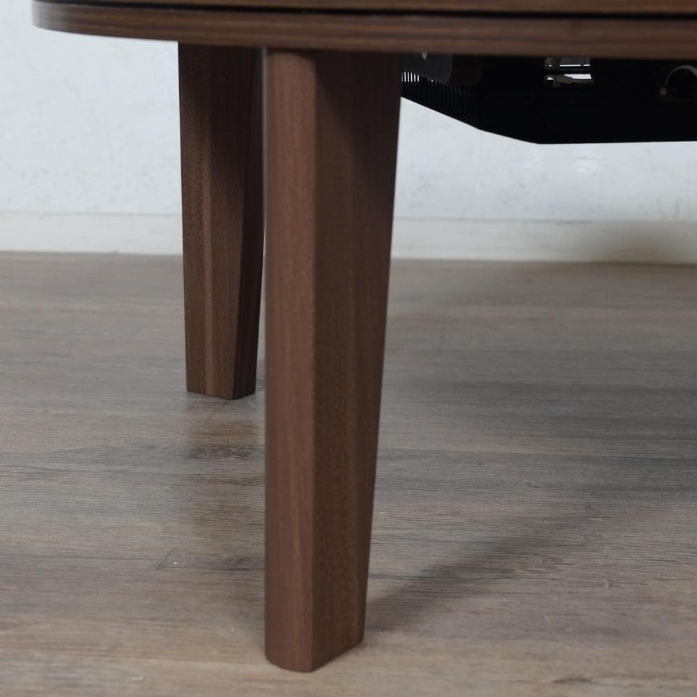 フォロー割【新品】Φ80cm　天板リバーシブル カジュアルこたつ　オールシーズン