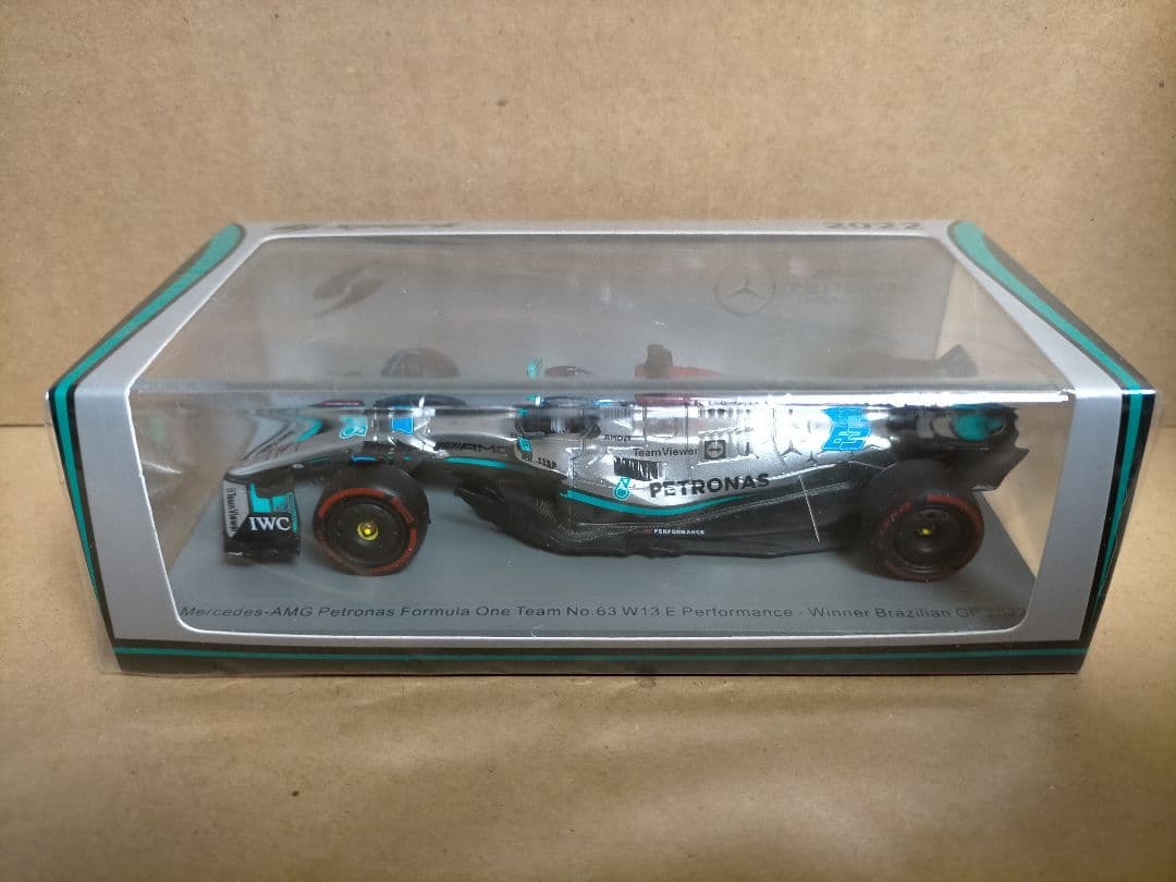SPARK 1/43 メルセデス F1 W13 ラッセル 2022 ※ボード類無