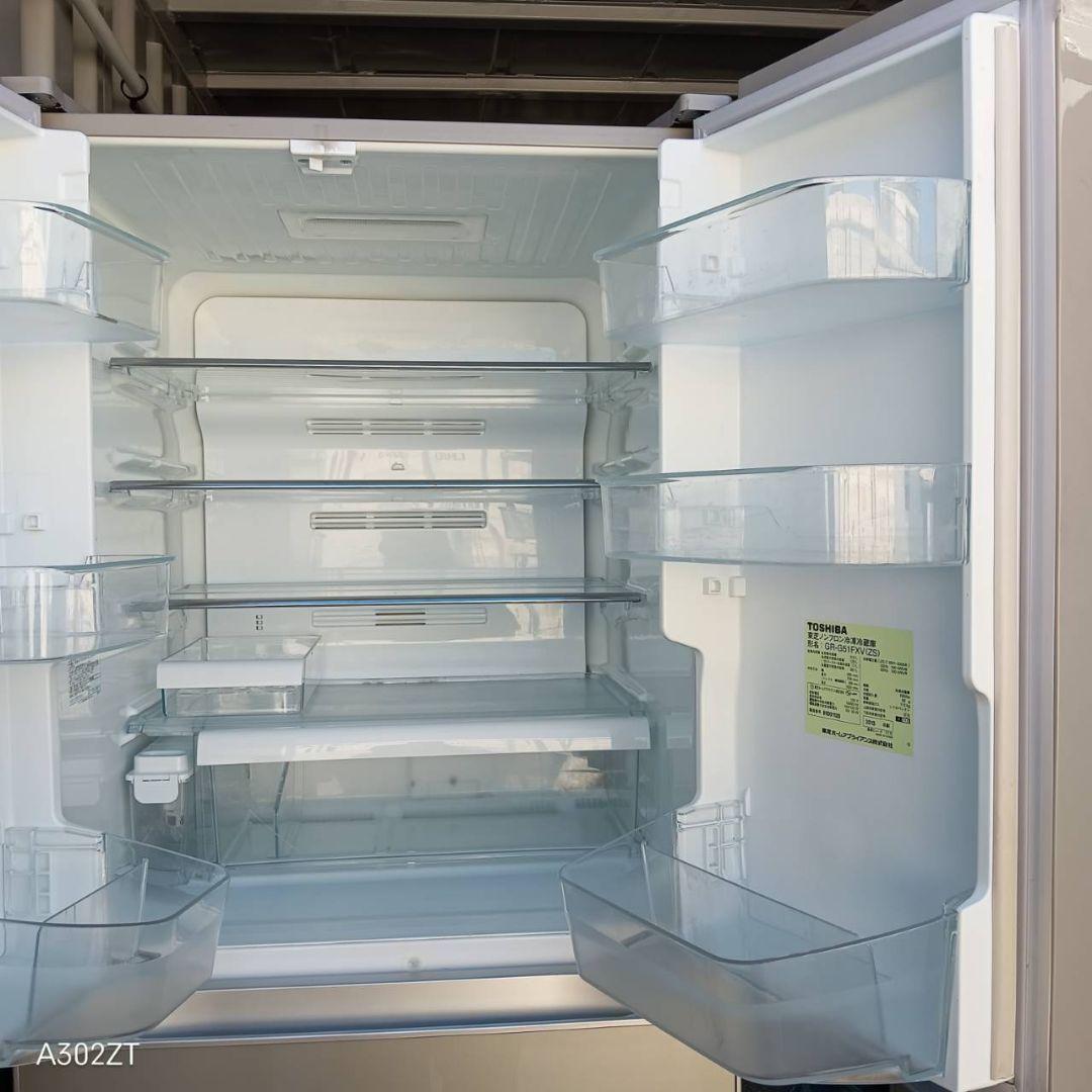 1132 　東芝大型冷蔵庫　6ドア　510L