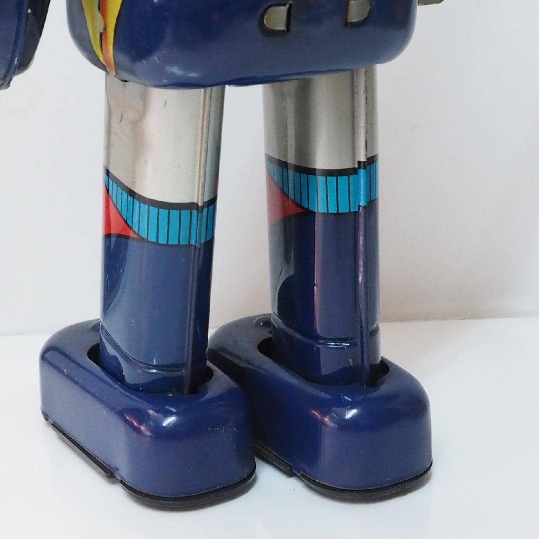 ポピー【ガイキング 動作確認済】ブリキ ゼンマイ歩行ロボットTIN TOY 中古