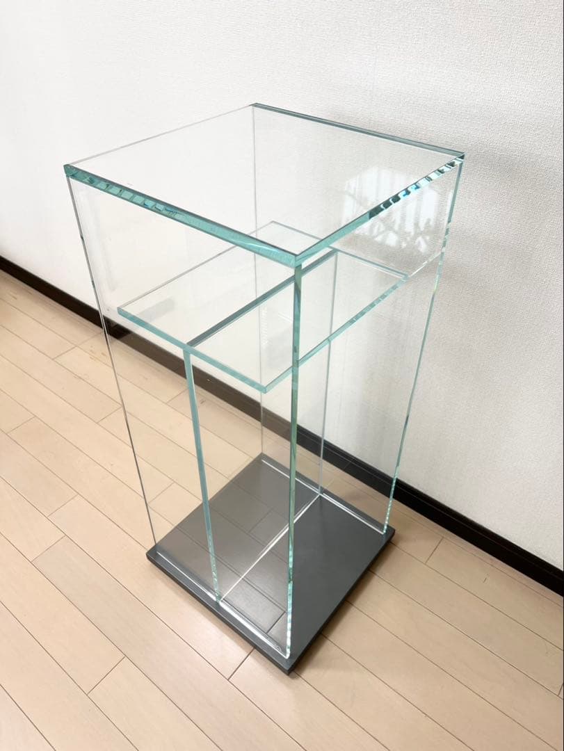 引き取り限定ADAキューブキャビネットクリア+木製ベースW300×D300用 ②