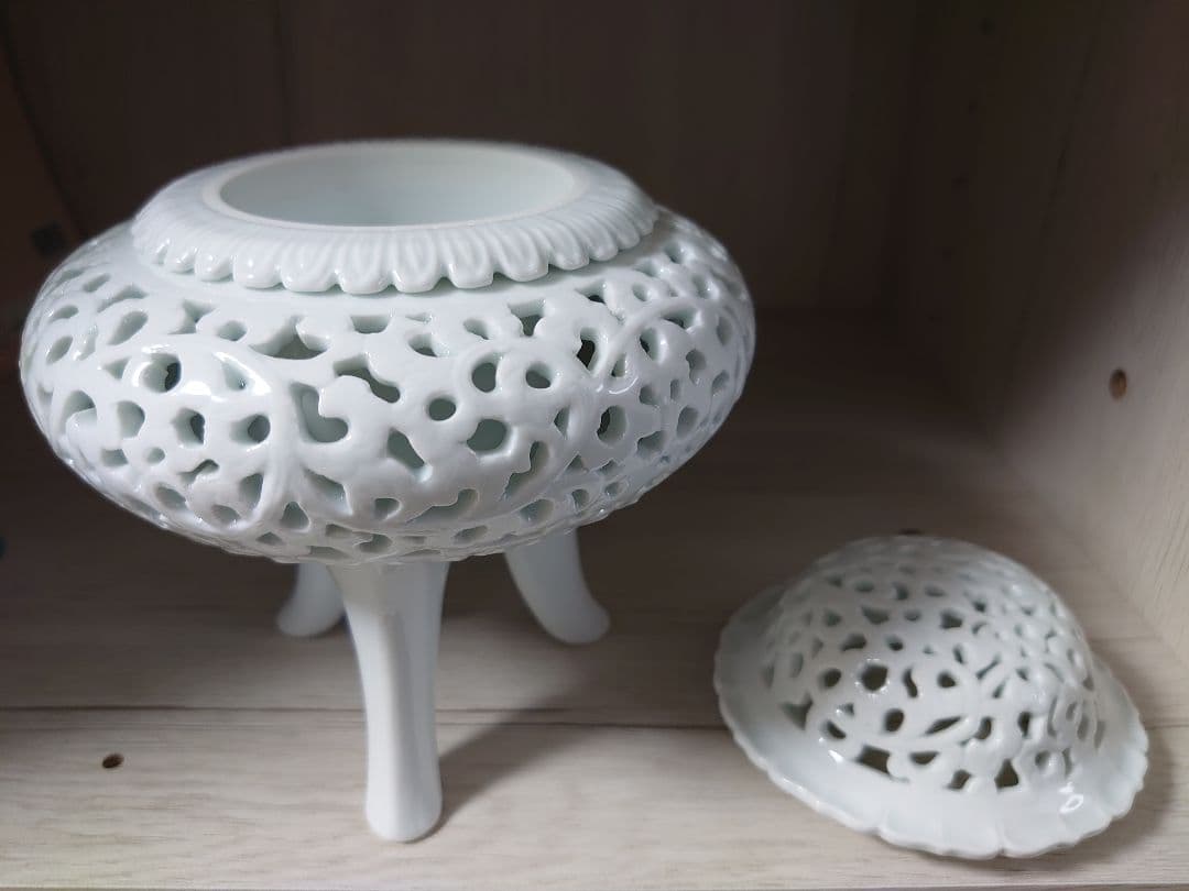 有田焼 香炉 龍泉（未使用品）