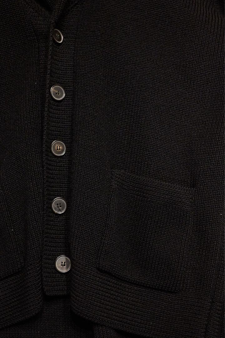 JIL SANDER ショールカラー ニットアウター サイズ46