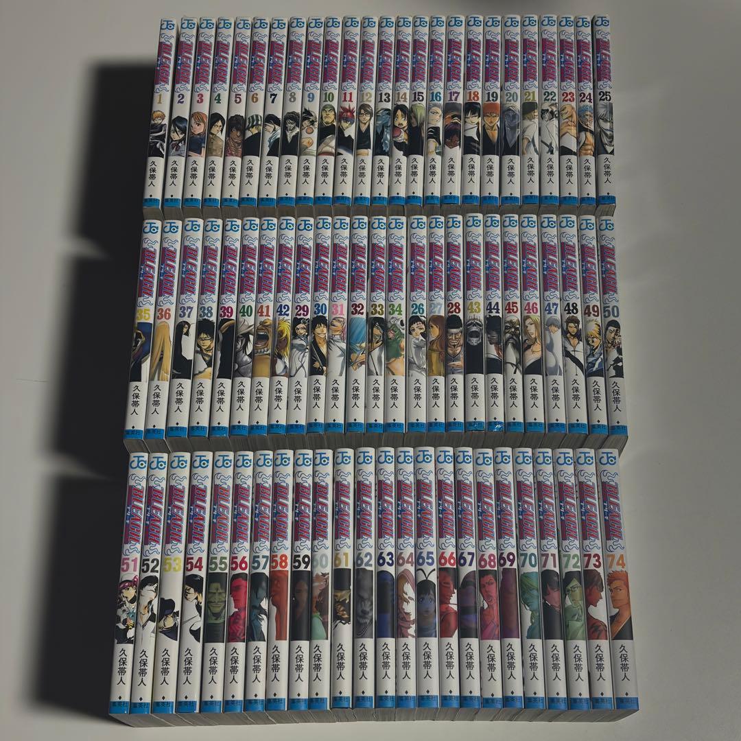 BLEACH ブリーチ 久保帯人 全巻セット 全74巻