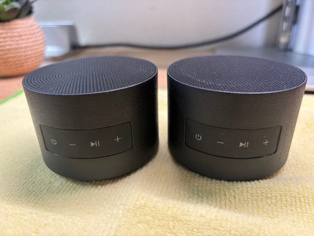 CIO Portable Bath Speaker ブラック 2個セット