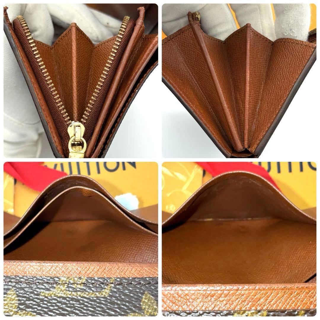 超美品✨ルイヴィトン モノグラム トレゾール L字ファスナー コンパクト財布