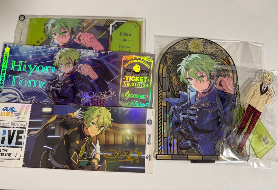 【画像複数あり】巴日和　まとめ売り　あんスタ 缶バッジ リングライト アクスタ