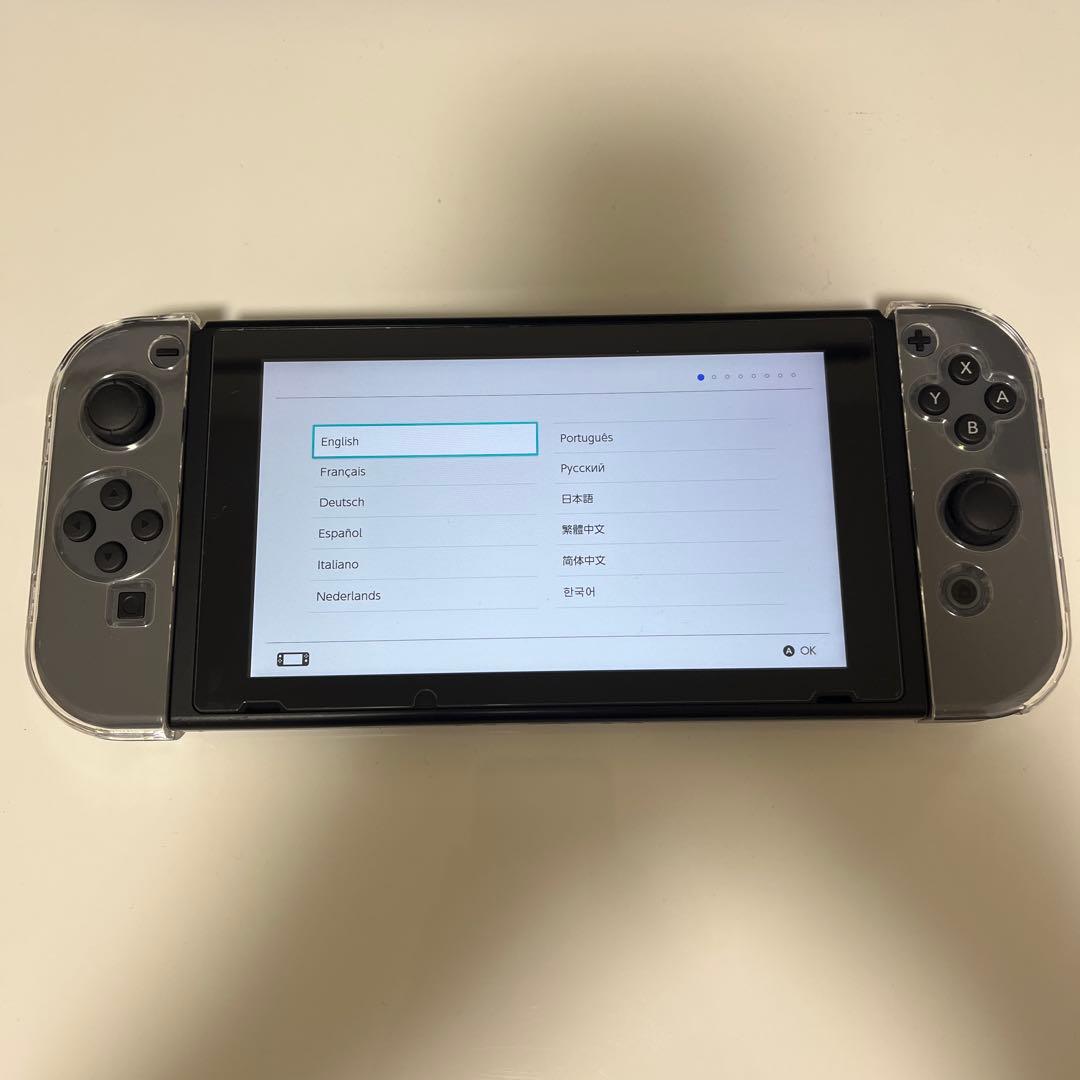 Nintendo Switch 本体（初期版）グレー キャリングケース付き