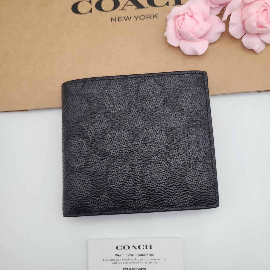 新商品　COACH　コーチ　折り財布　ウォレット　正規品