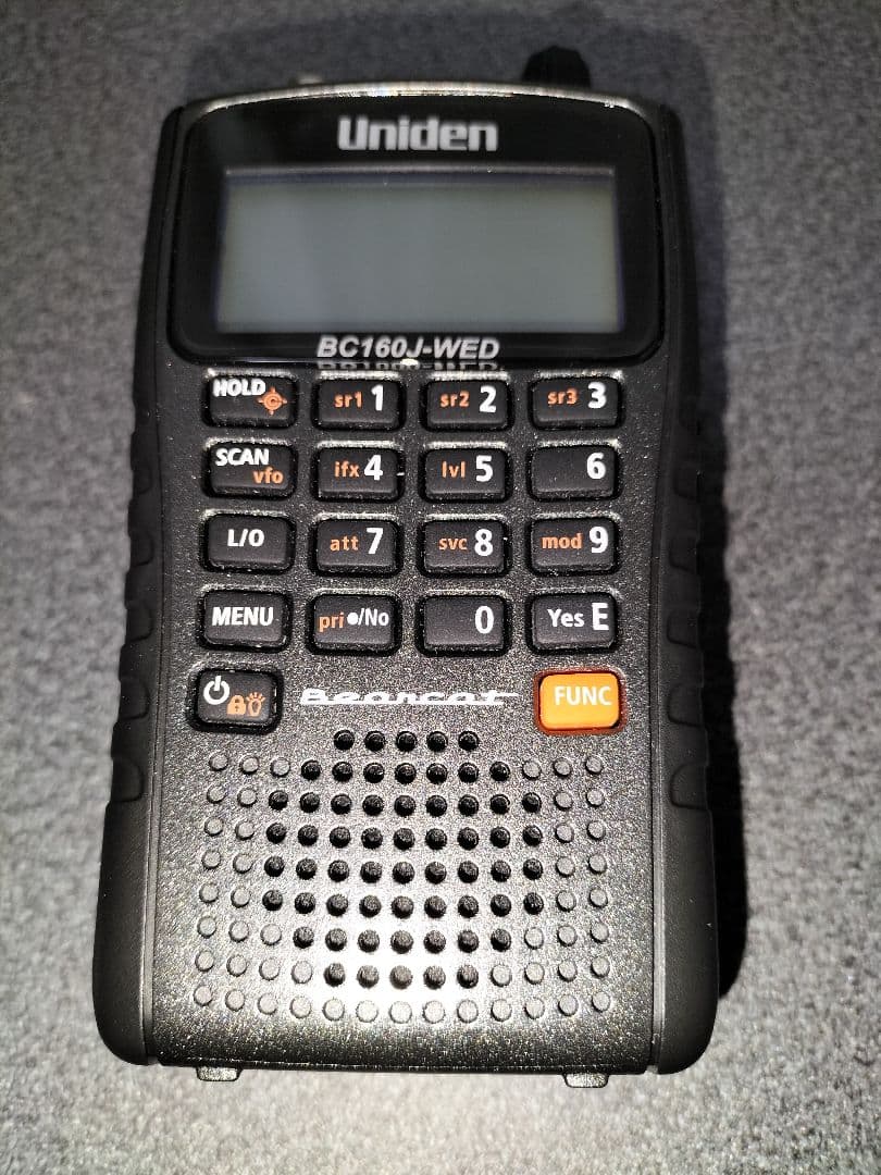 UnidenBC160J-WED広帯域受信機