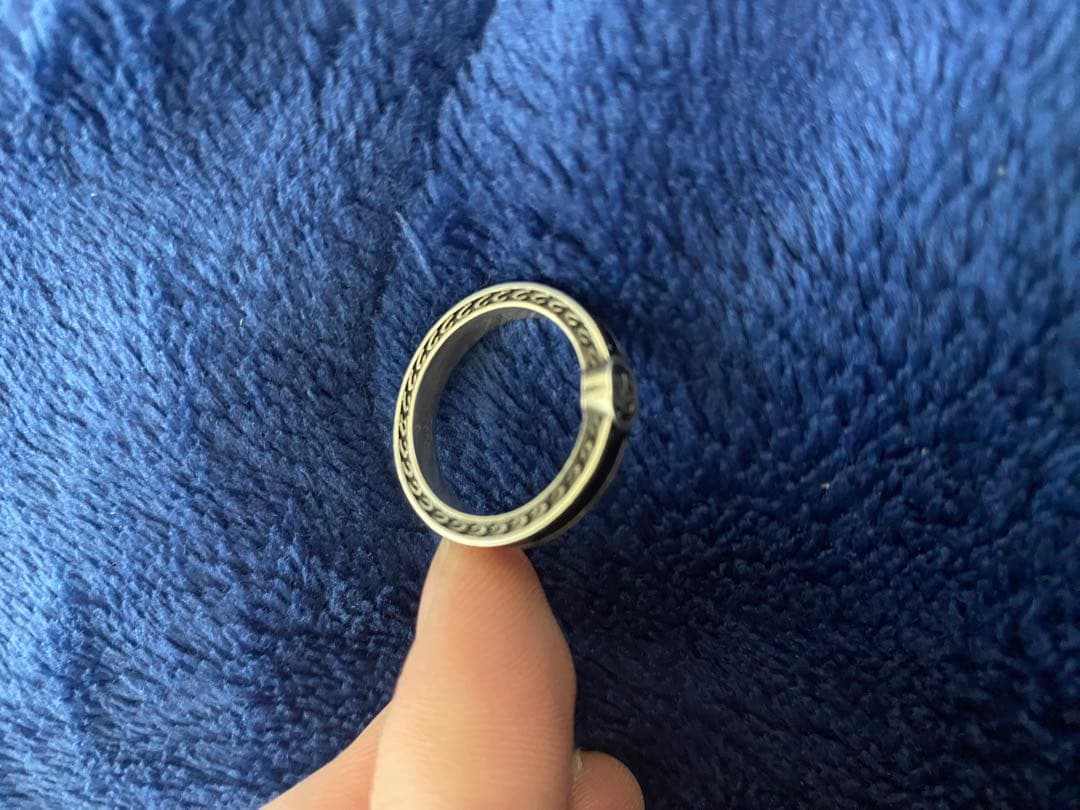 L*s様 GUCCI シルバー リング 編み込み模様 刻印 15号