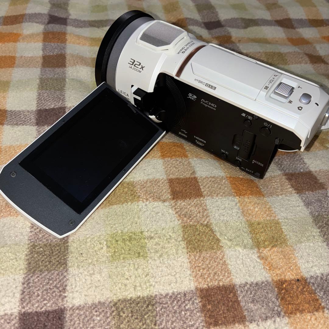 美品【動作ＯＫ】Panasonic　HC-VX2M 4Kカメラ　バッテリー