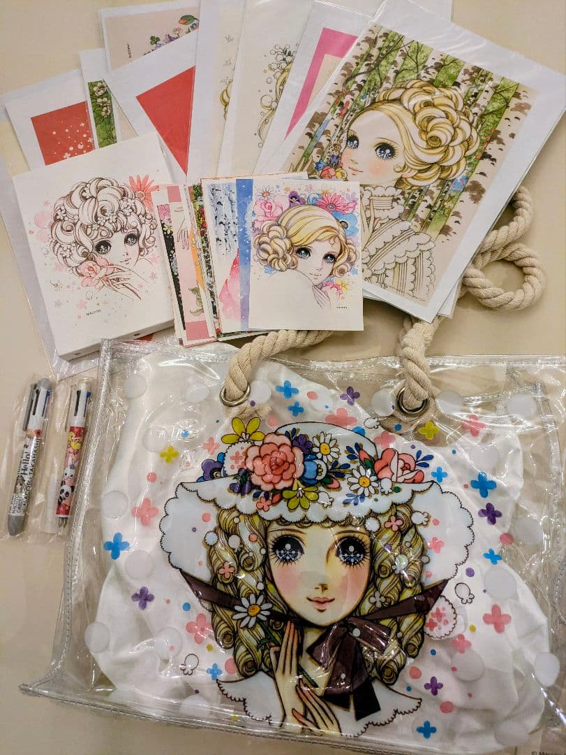 合計38点セット！　高橋真琴　バッグ　ポスター　ボールペン　ポストカードセット