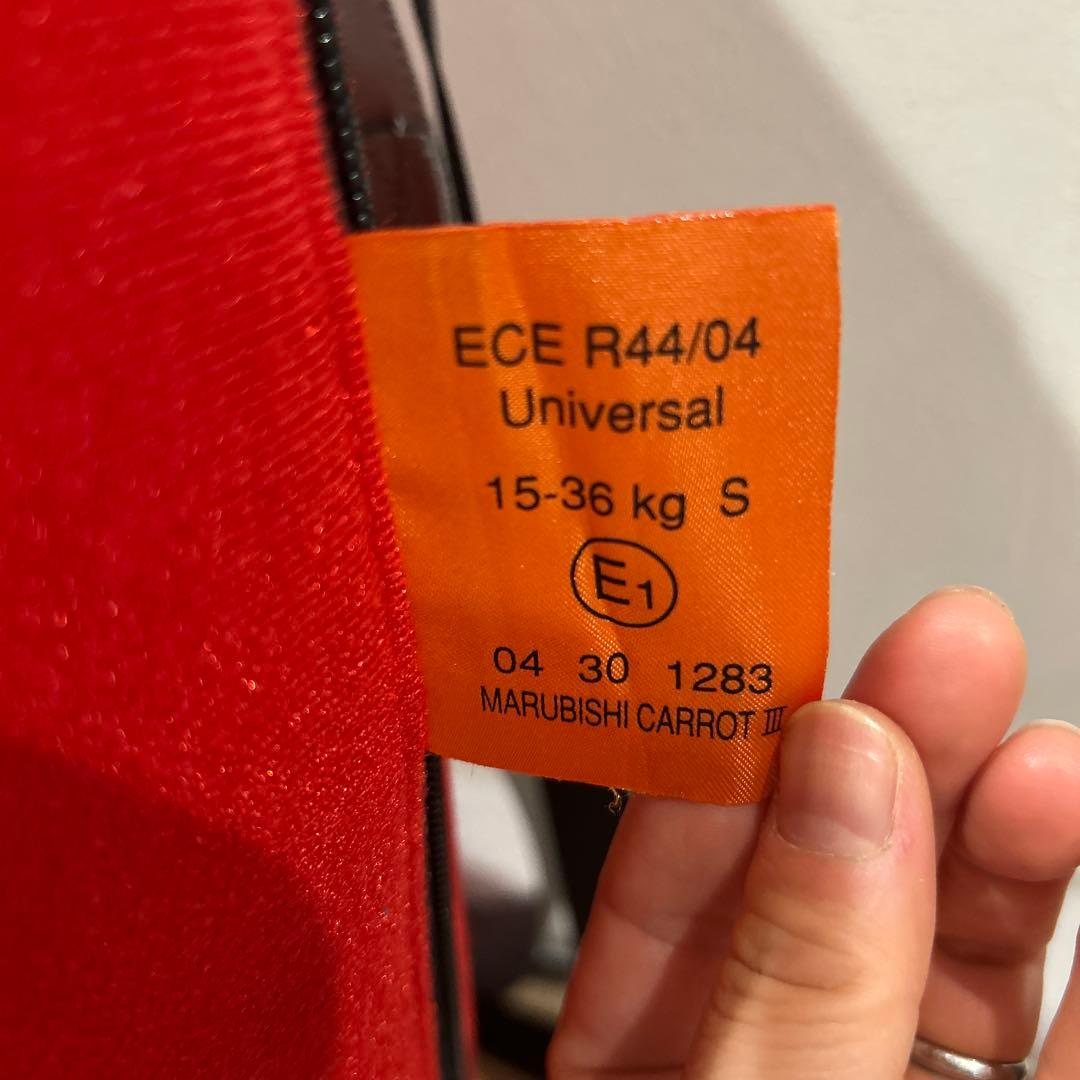 CARROT ISOFIX チャイルドシート レッド