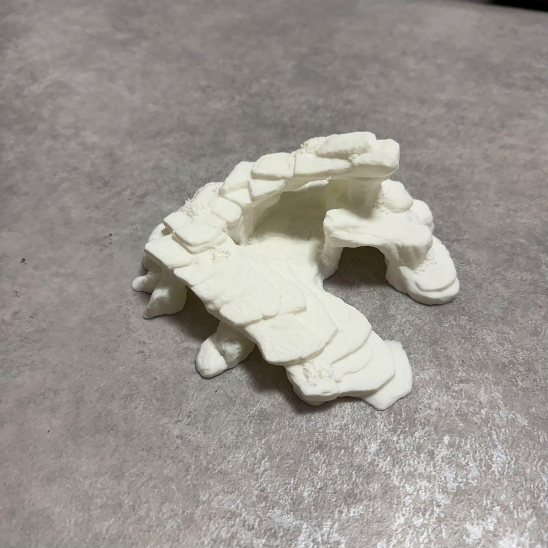 【自由塗装品】 岩型レイアウト用品　自由塗装品