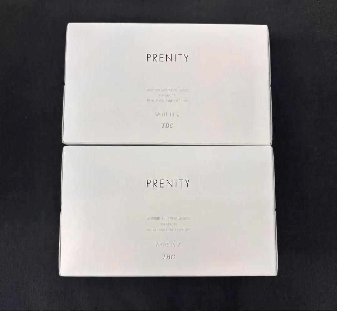 ドリンク＋①プレニティ　ホワイトインW　PRENITY １０本入り×２箱