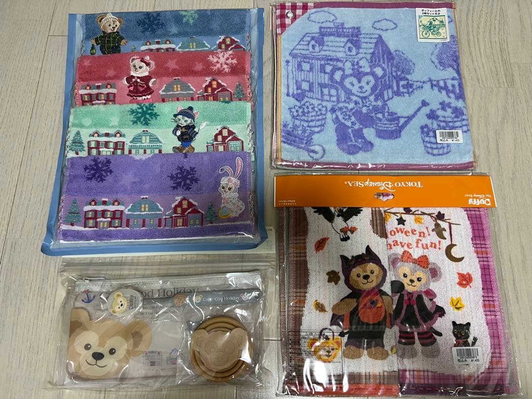 ダッフィー　シェリーメイ　ステラルー　ジェラトーニ　クッキーアン　まとめ売り