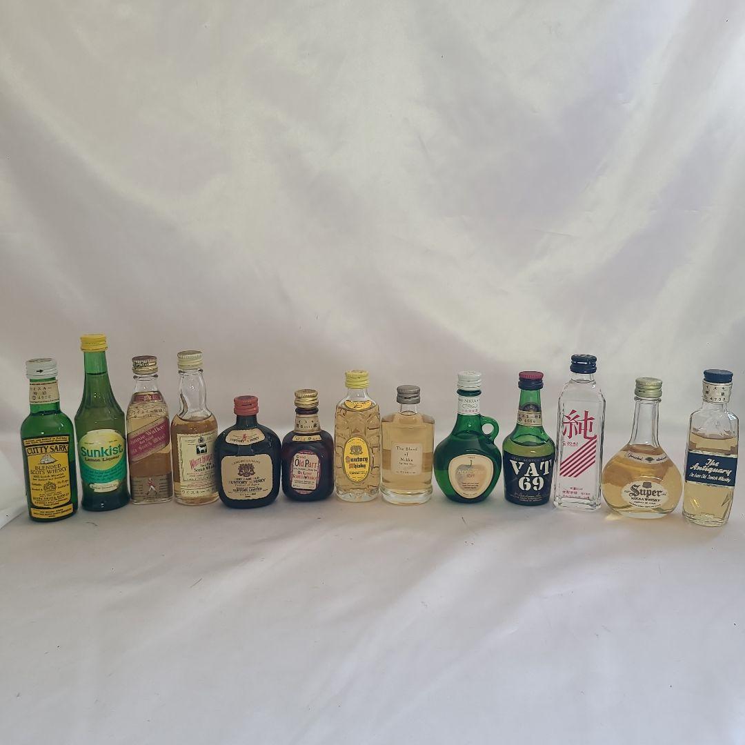 ウイスキー等 ミニボトルセット 13本