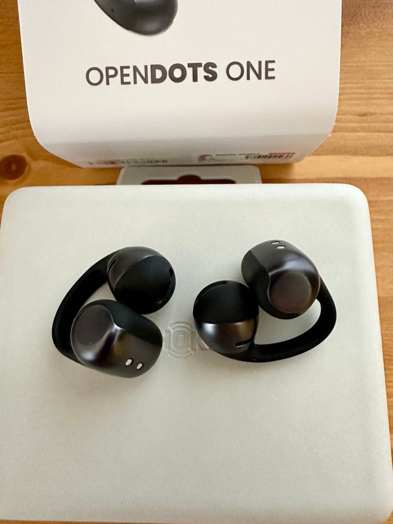 【左右イヤホンのみ】SHOKZ OPENDOTS ONE ブラック