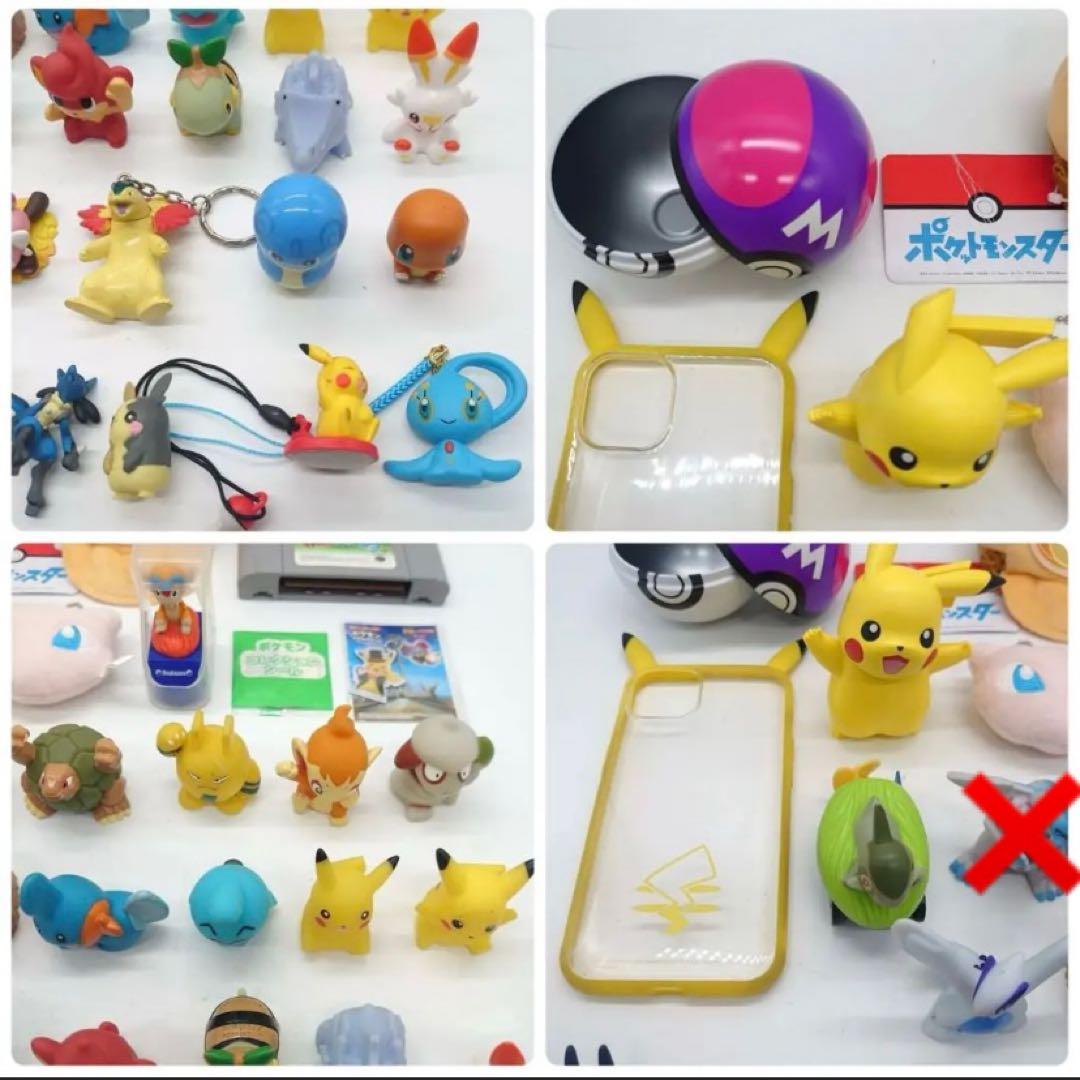 【大量】ポケモングッズ まとめ売り フィギュア ストラップ ゲーム 缶バッジ