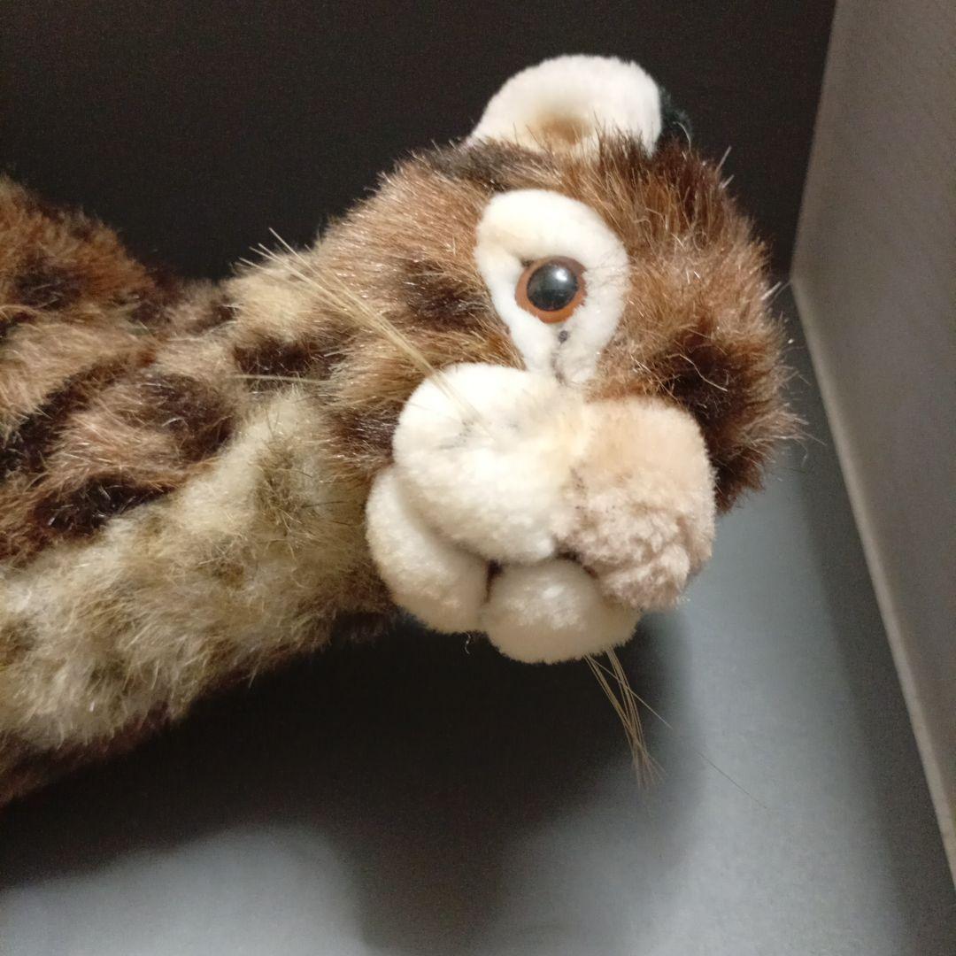 ビンテージ　オオヤマネコ ぬいぐるみＢＩＧ 体長60cm以上