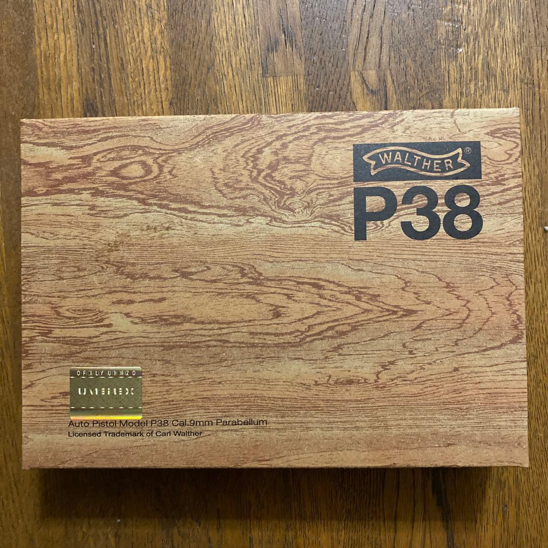 [★中古] マルゼン　ワルサーP38　ブラックメタル　ガスブローバック