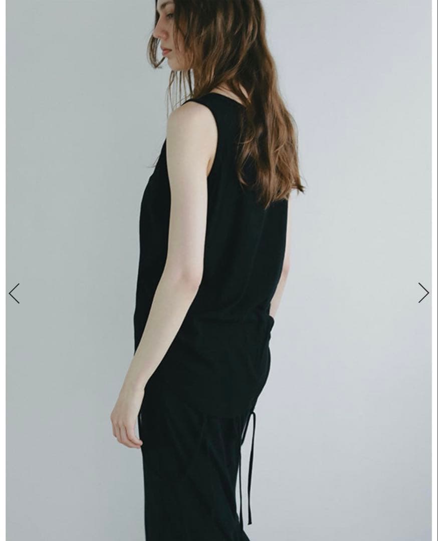 ETRE TOKYO/エトレトウキョウ ヘンリーネックエアリータンクトップ