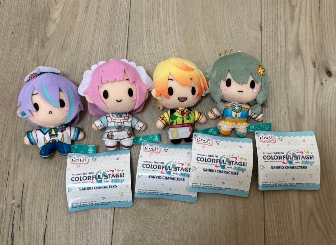 プロセカ　ワンダーランズ×ショウタイム（ワンダショ）　サンリオコラボぬいぐるみ