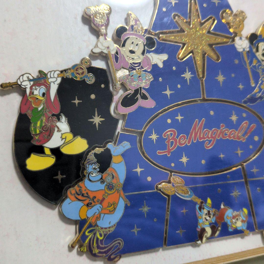 東京ディズニーシー10周年　be magical 額入り公式ピンバッジセット