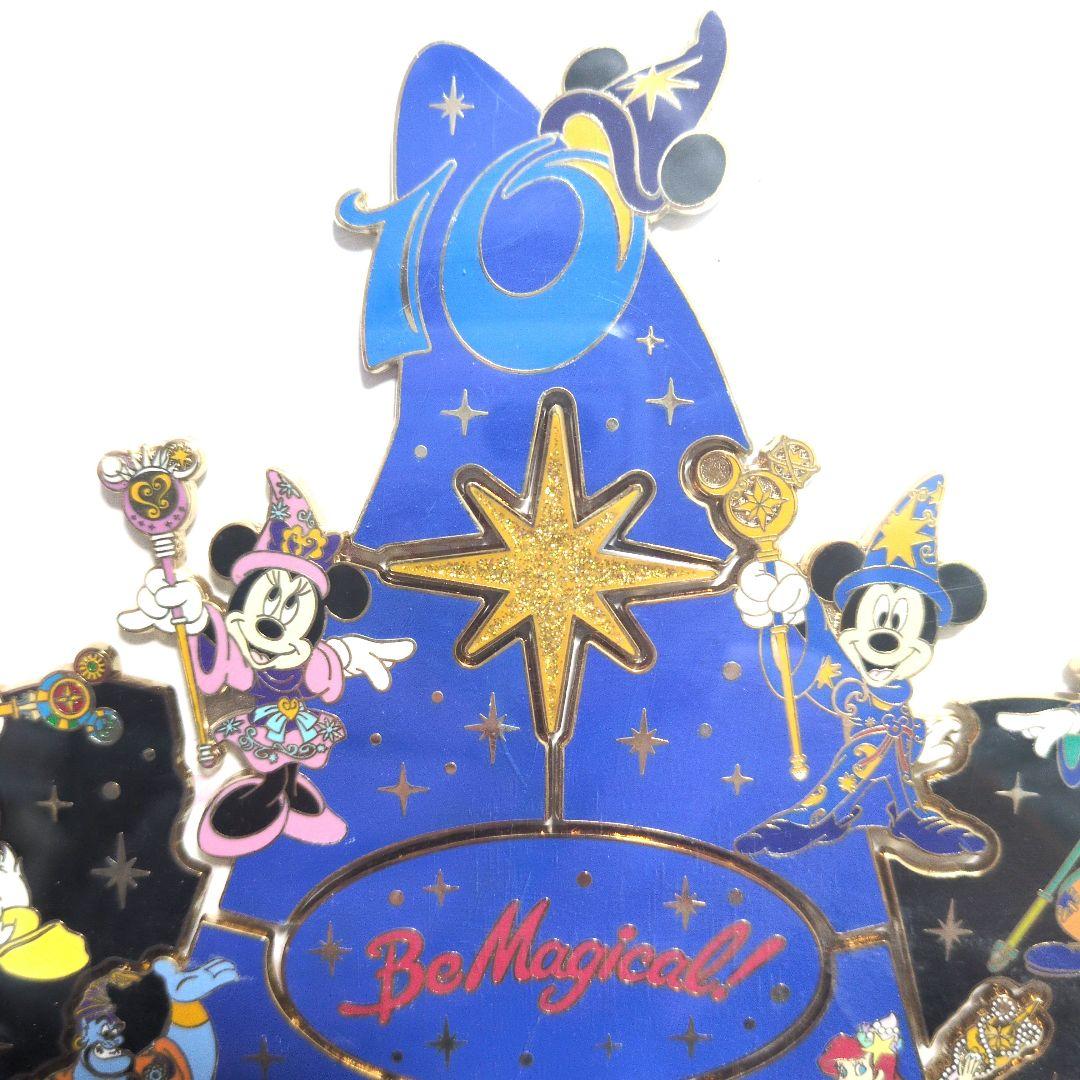 東京ディズニーシー10周年　be magical 額入り公式ピンバッジセット
