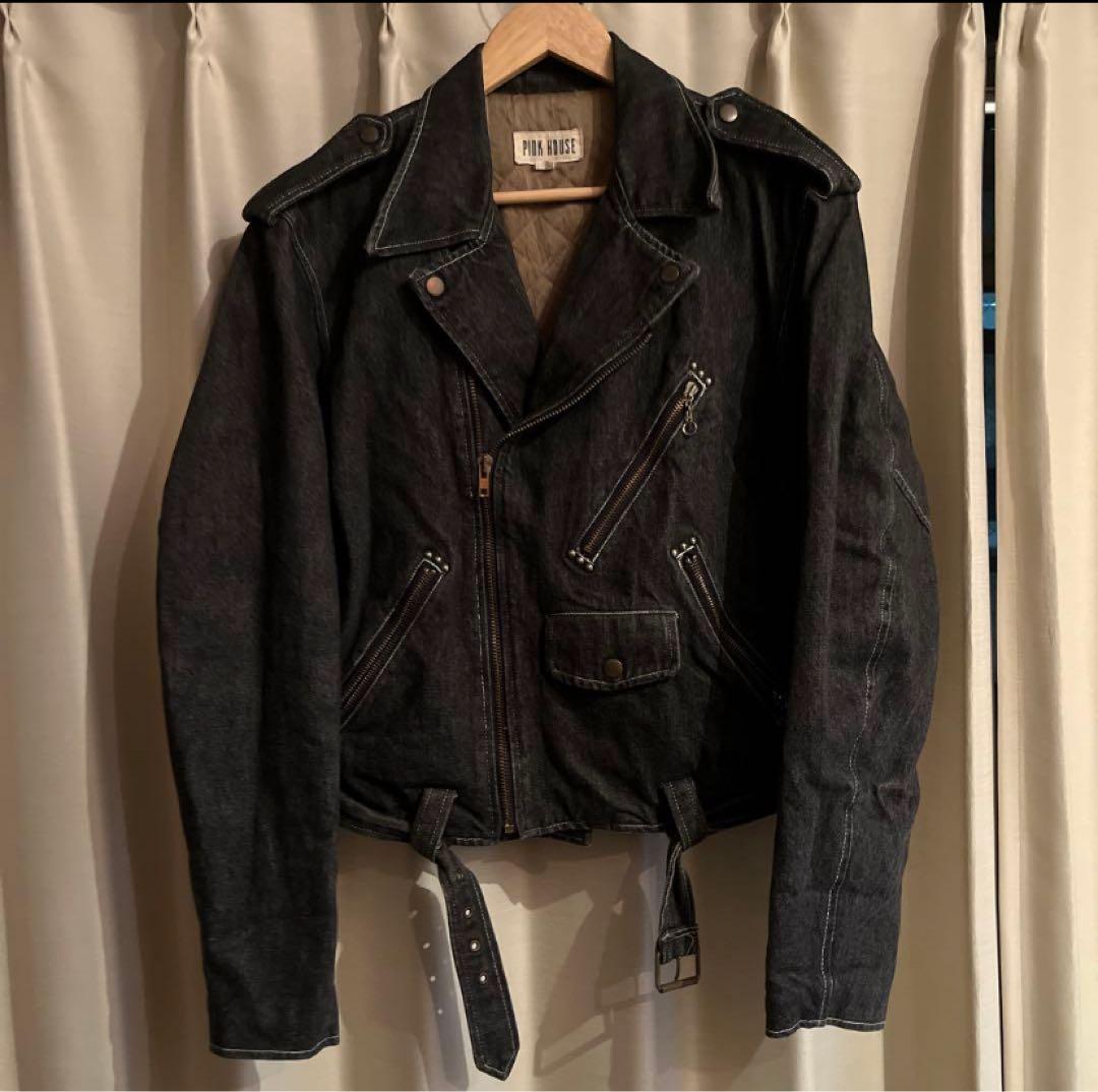 あおばくん着用　ピンクハウス　ライダースジャケット