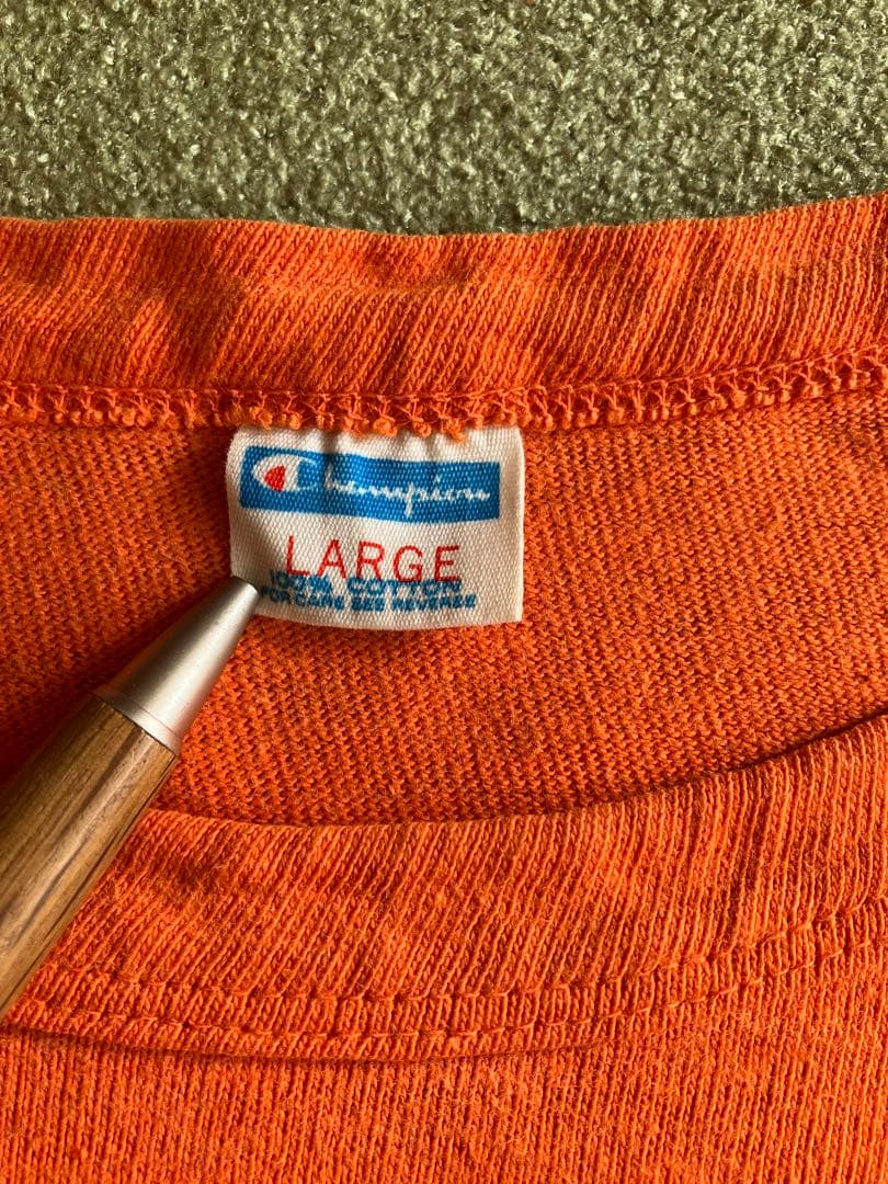 70s Champion チャンピオン フットボール Tシャツ USA バータグ