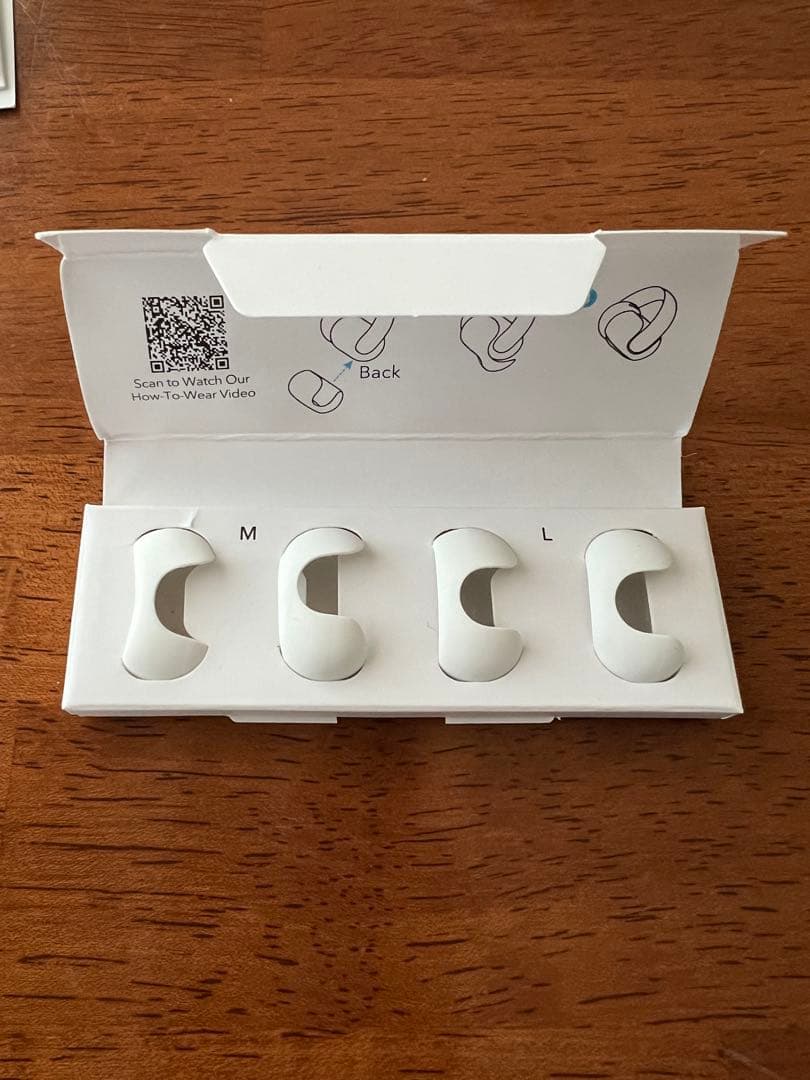 【美品】soundcore AeroClip ワイヤレスイヤホン