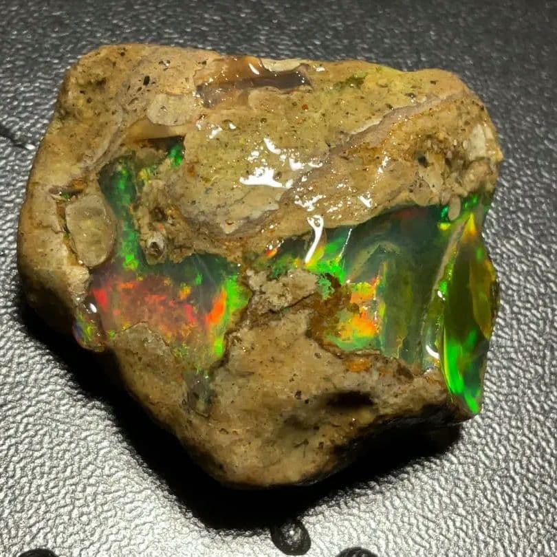 【90CT】エチオピア　オパール　原石　鉱物標本