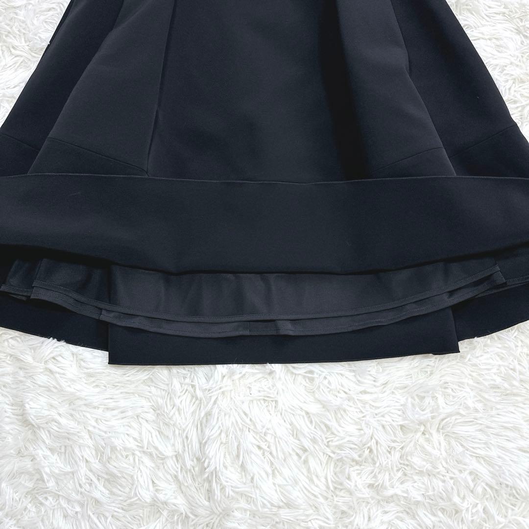 極美品 フォクシー FOXEY NEWYORK バロンスカート ブラック38