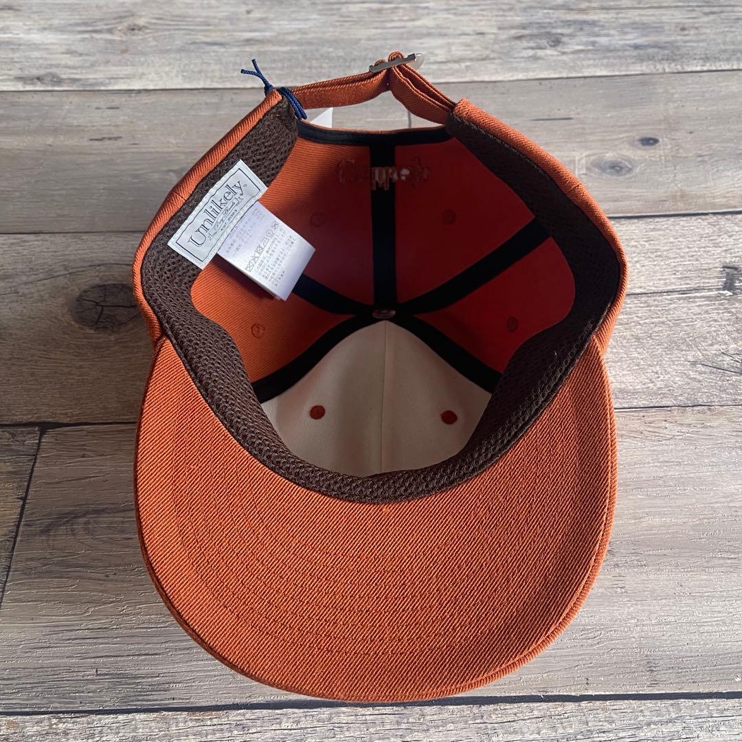 Unlikely Team Capアンライクリー26SSキャップ オレンジ帽子