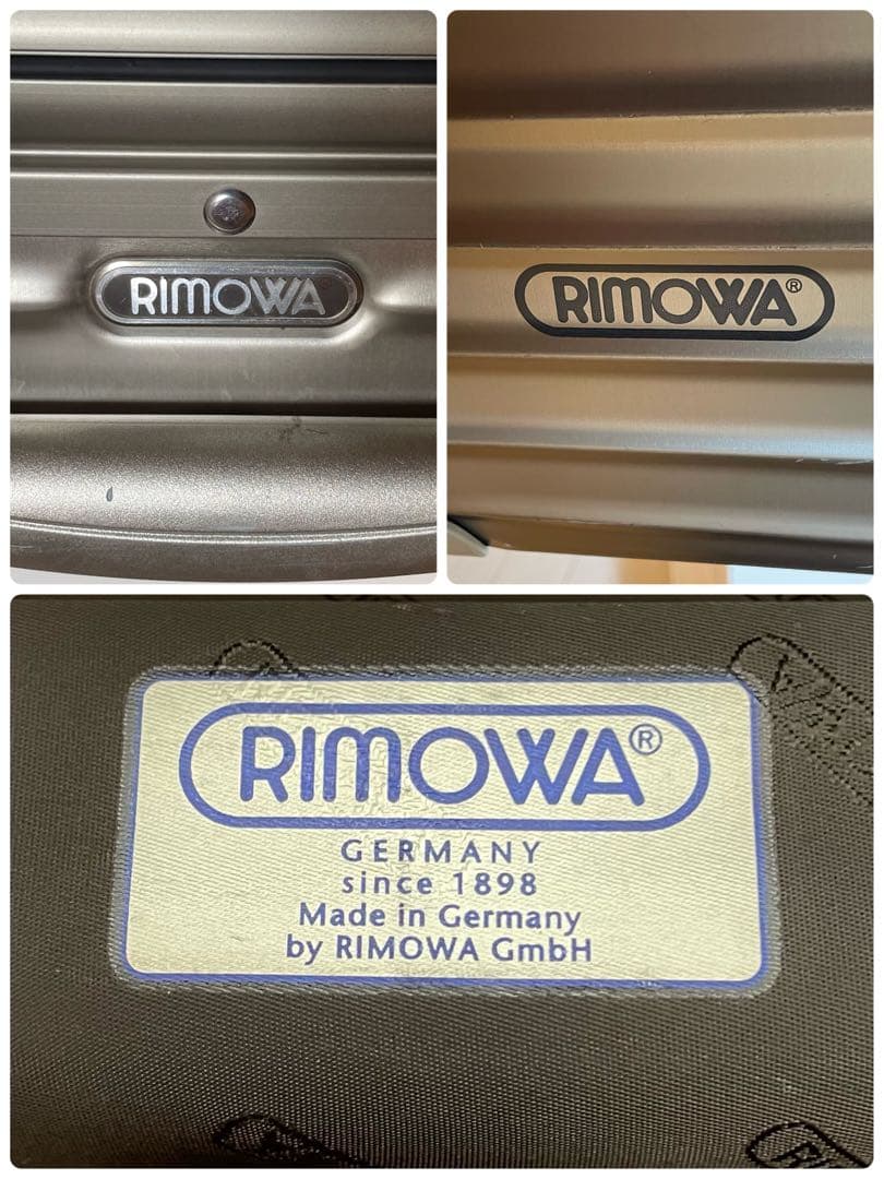 RIMOWA トパーズプレミアム 944.52 2輪 アルミ キャリーケース