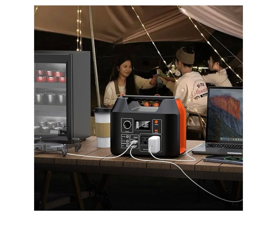 ポータブル電源 407Wh/110000mAH大容量 ポータブルバッテリー家庭用