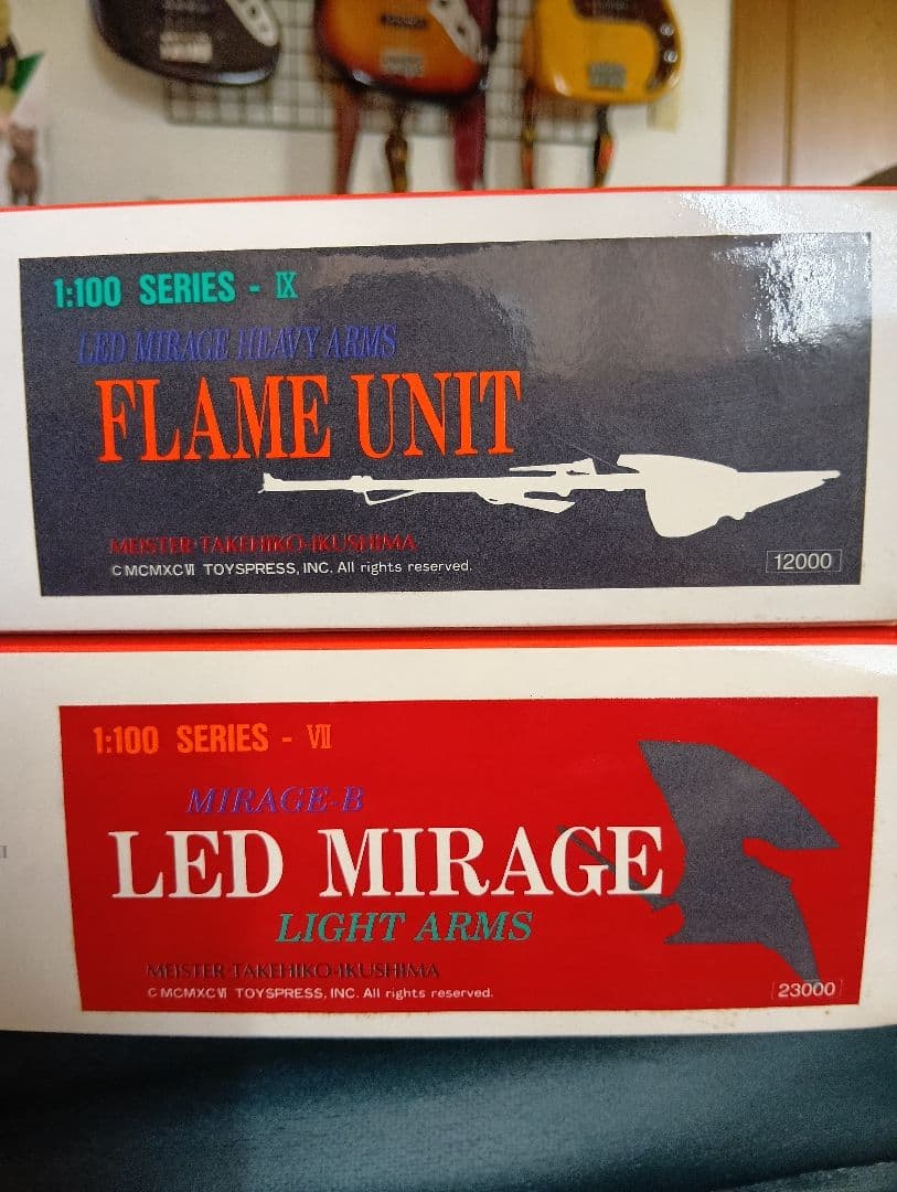 ワークショップキャスト　1/100レッドミラージュ＆フレームユニット