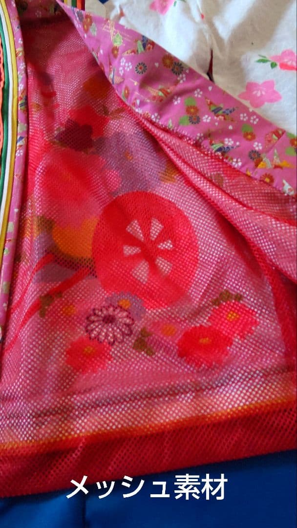 ハンドメイド　十二単風羽織り