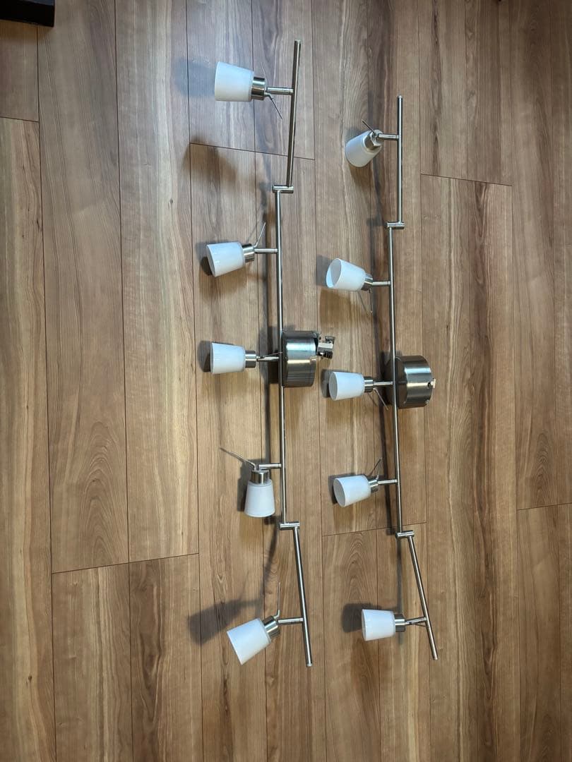 シーリングスポットライト 5スポット　IKEA ２つセット おしゃれ 天井照明