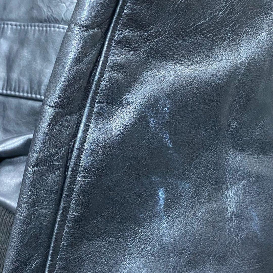 希少　Schott ショット　フライトジャケット　G-1 ブラック　184SM