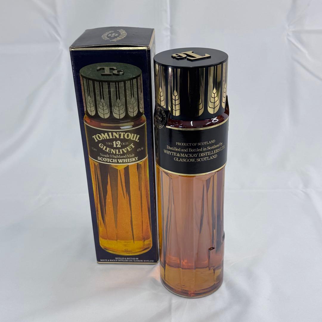 トミントール・グレンリベット シングルハイランドモルトスコッチウイスキー 1L