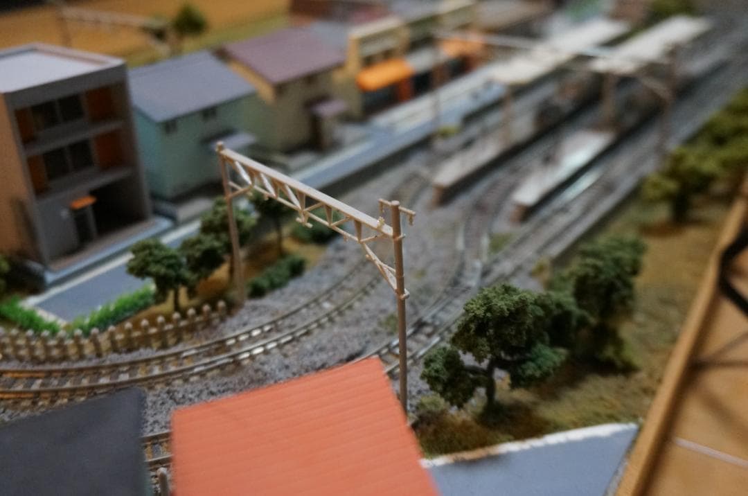 小型複線レイアウト　超コンパクトジオラマ　7月14日まで