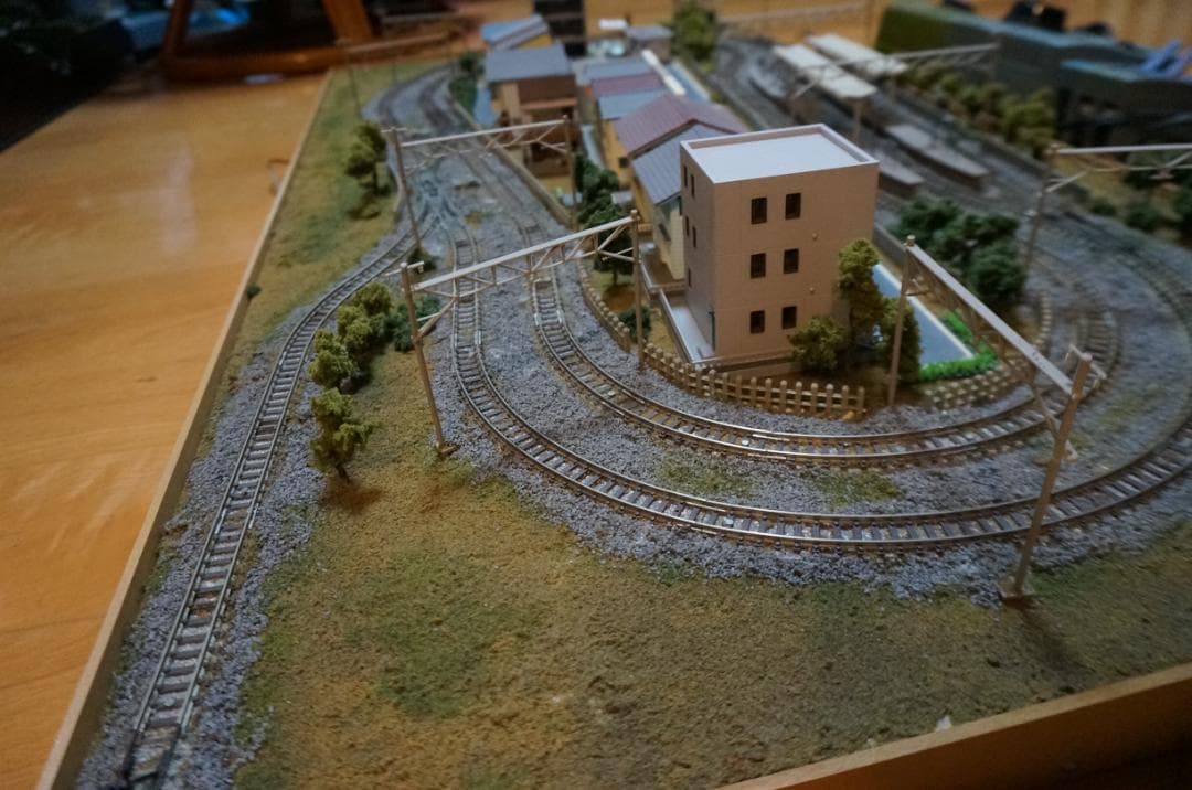 小型複線レイアウト　超コンパクトジオラマ　7月14日まで