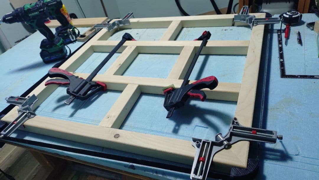 ブロ　こたつテーブル製作