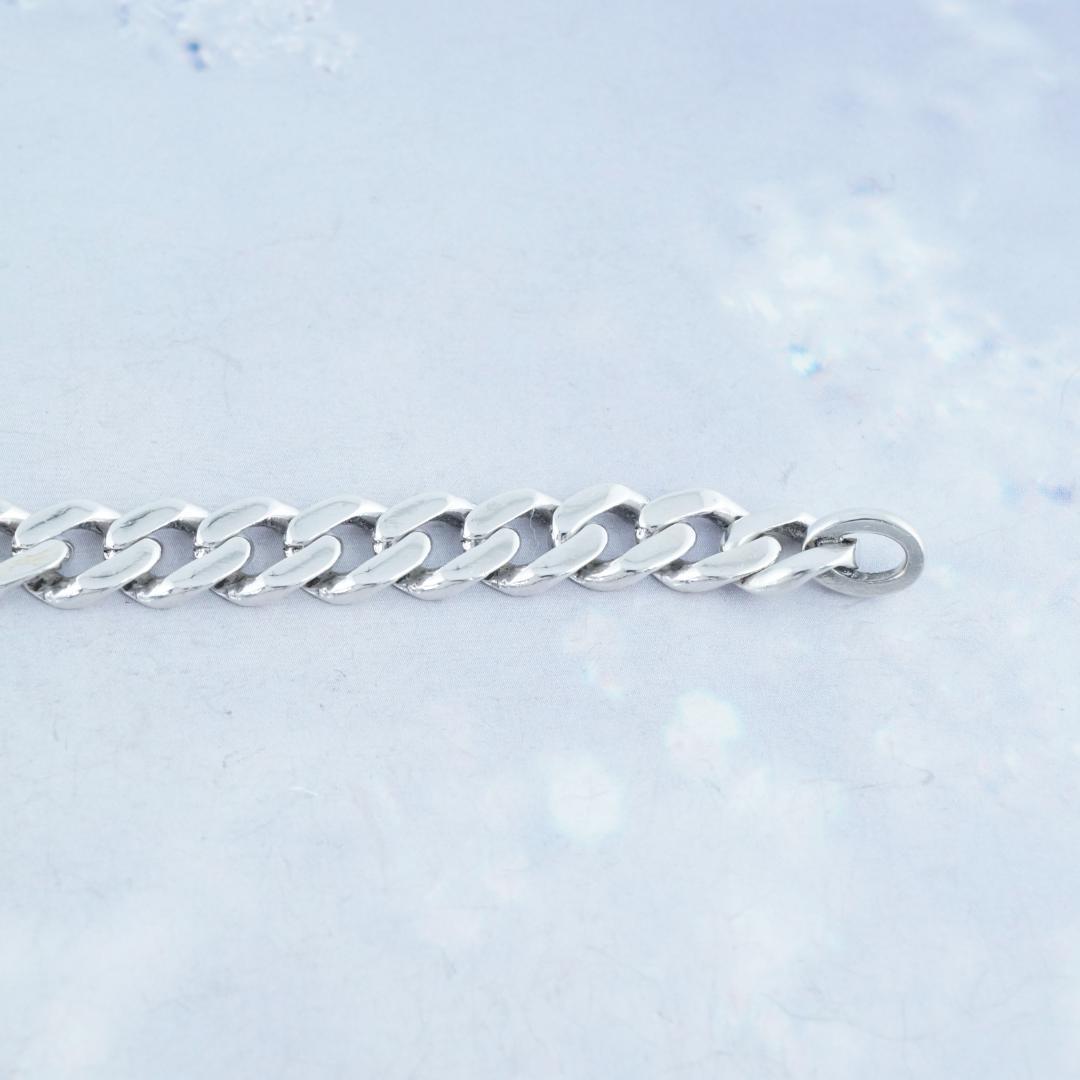 ロクスタ様 　新品仕上 グッチ Gロゴ SV925 チェーン ブレスレット 19