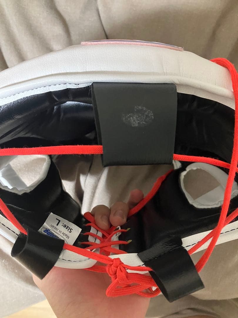 winning ヘッドギア　ホワイト　sizeL