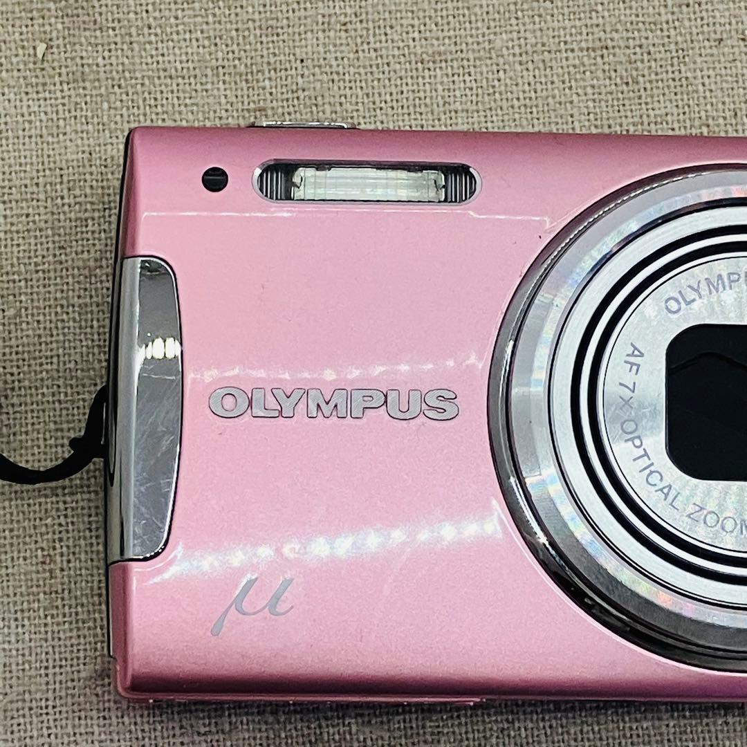 OLYMPUS (オリンパス) コンパクトデジタルカメラ μ1060 ピンク
