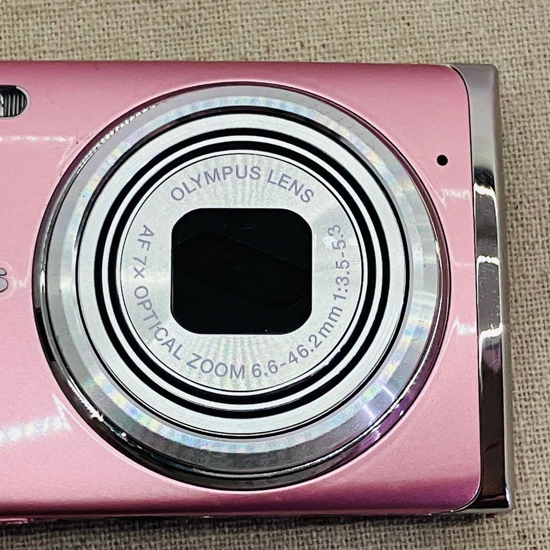 OLYMPUS (オリンパス) コンパクトデジタルカメラ μ1060 ピンク